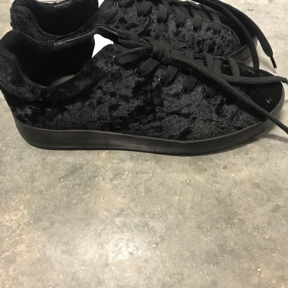 Rag and Bone Low crushed velvet platform sneaker - Picture 3 of 4